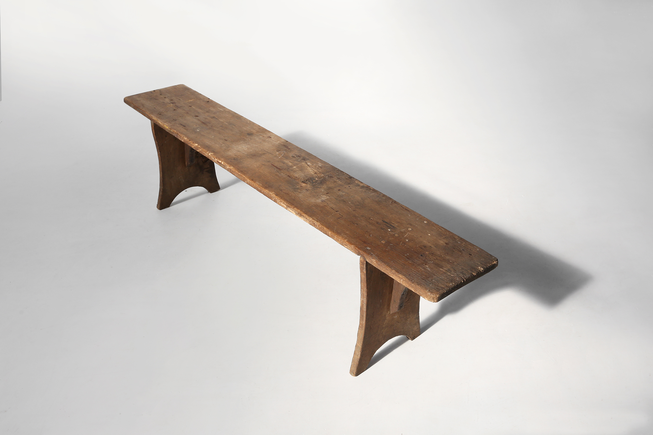 Rustic wooden bench 1890thumbnail